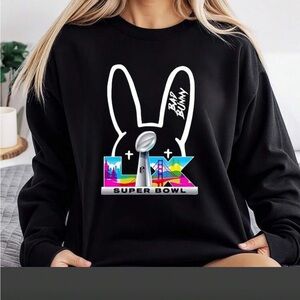 Black Super Bowl Graphic Sweatshirt